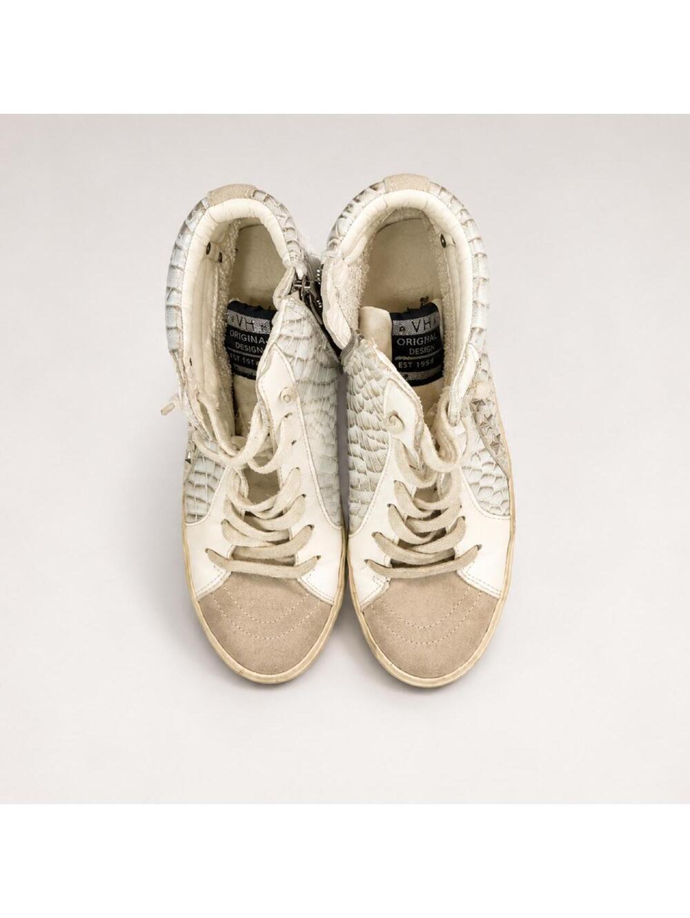 Vintage Havana Women's White and Cream Trainer